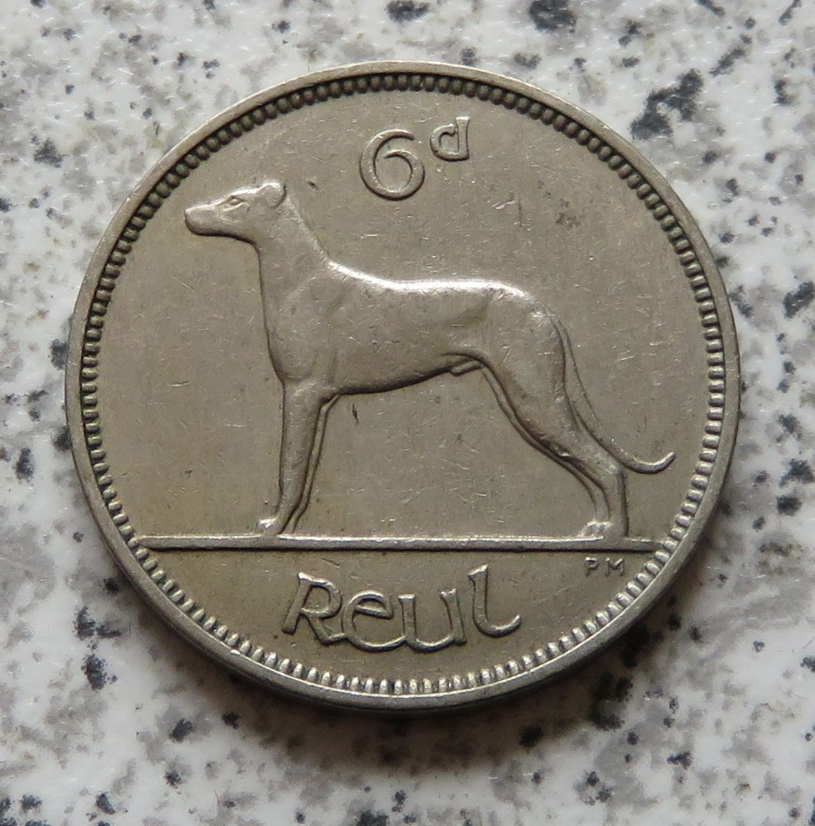  Irland 6 Pence 1955   