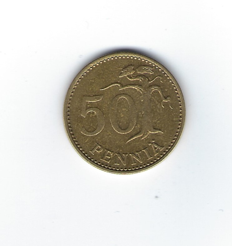  Finnland 50 Penniä 1979   