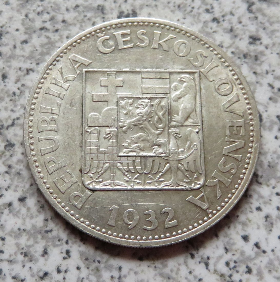  Tschechoslowakei 10 Korun 1932   