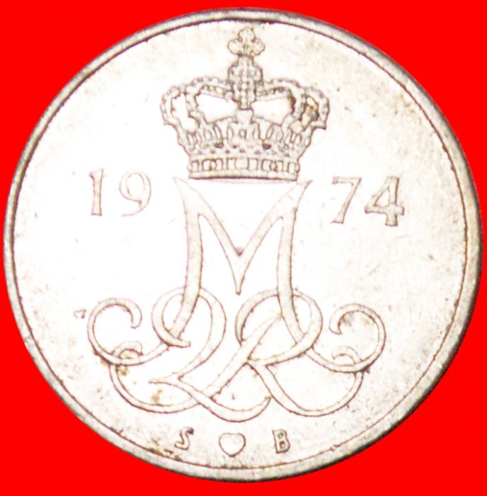  * MONOGRAM: DENMARK ★ 10 ORE 1974! LOW START ★ NO RESERVE!   