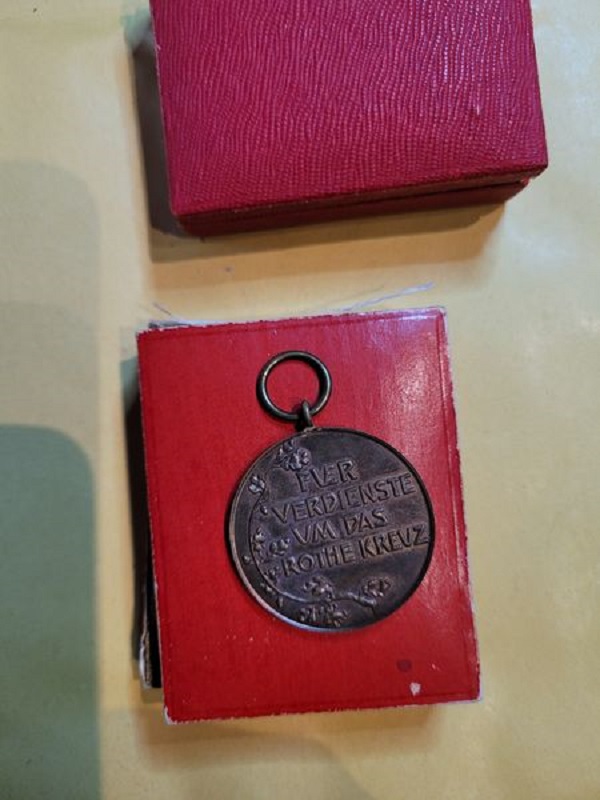 Brandenburg Preußen Rote Kreuz Medaille in O.Kiste Münzenankauf Koblenz Frank Maurer j541   