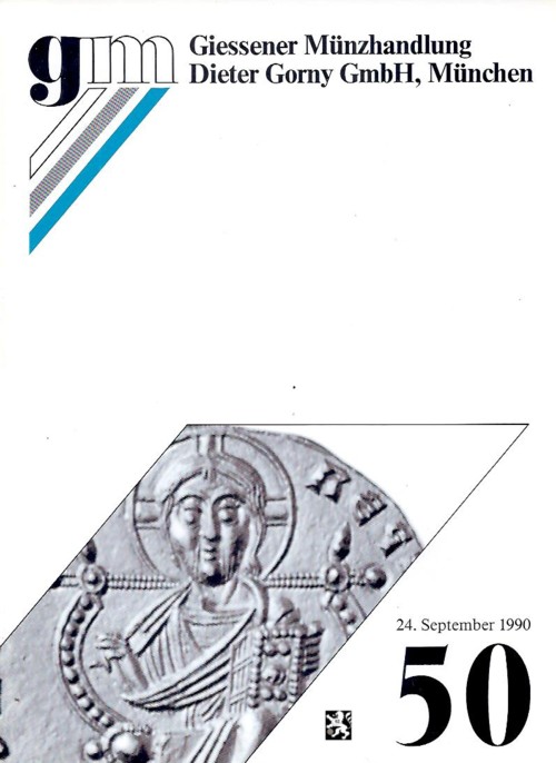  Gorny (München) Auktion 50 (1990) Münzen der Antike - Griechen ,Römer ,Byzantiner   