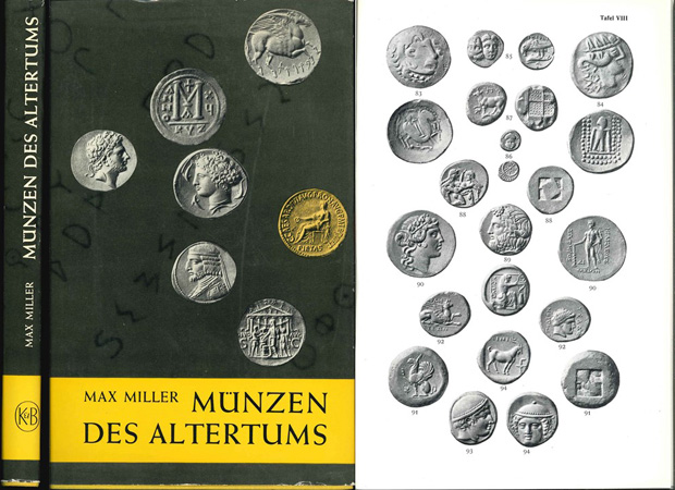  Miller, Max; Münzen des Altertums; Handbuch für Sammler und Liebhaber; 3. überarbeitete Auflage   