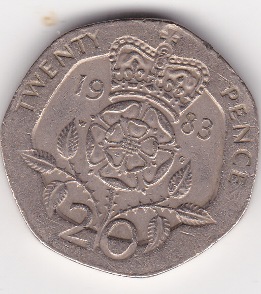  Großbritanien, 20 Pence 1983   