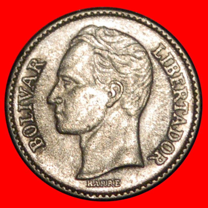  * GERMANY: VENEZUELA ★ 25 CENTIMOS 1977 MINT LUSTRE! BOLIVAR (1783-1830)★LOW START ★ NO RESERVE!   