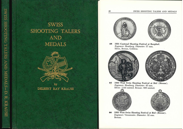  Krause, Delbert Ray; Swiss Shooting Talers and Medals   