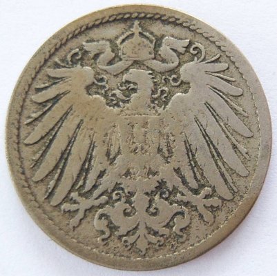  Deutsches Reich 10 Pfennig 1891 D K-N s+   