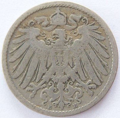  Deutsches Reich 10 Pfennig 1891 E K-N s+   