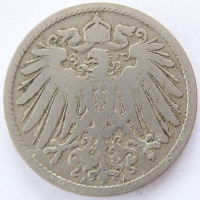  Deutsches Reich 10 Pfennig 1892 A K-N s   