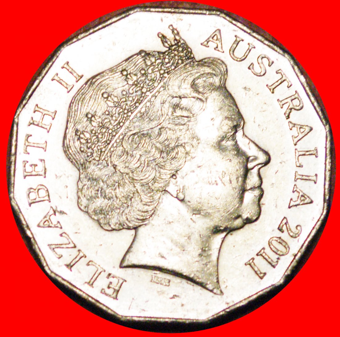  * KANGAROO (1999-2019): AUSTRALIA ★ 50 CENTS 2011 MINT LUSTRE! LOW START ★ NO RESERVE!   