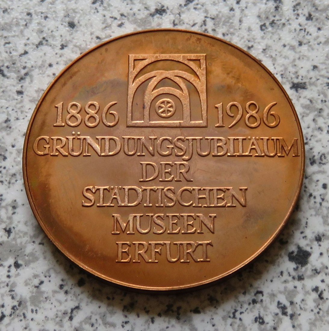  König: Gründungsjubiläum Städtische Museen Erfurt 1986 / Angermuseum   