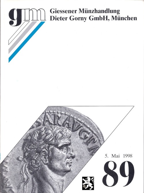 Gorny (München) Auktion 89 (1998) Interessante Münzen aus der Antike