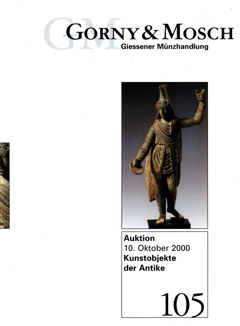  Gorny & Mosch (München) Auktion 105 (2000) Kunstobjekte der Antike   
