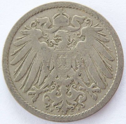  Deutsches Reich 10 Pfennig 1893 F K-N s   