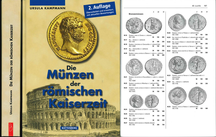  Kampmann, Ursula; Die Münzen der römischen Kaiserzeit; 2. Auflage 2011   