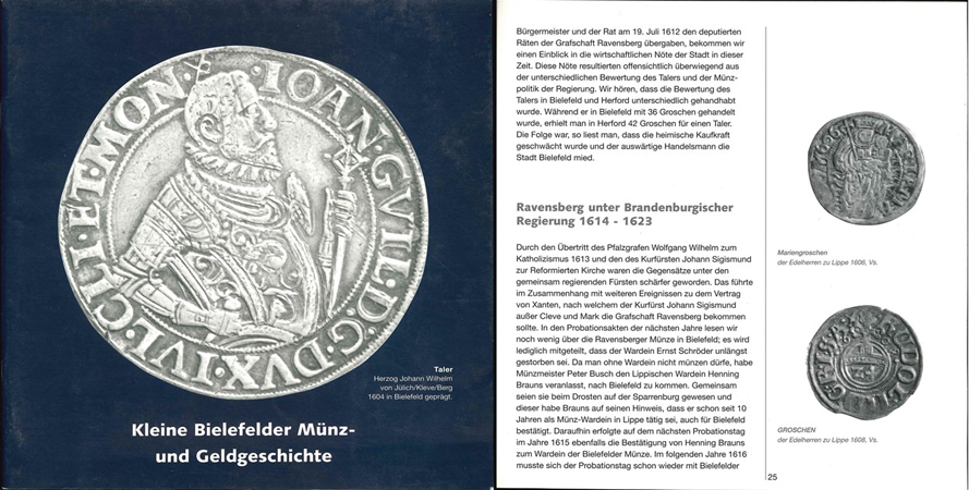  Lummer, Hans / Ellerbrake, Gerhard; Kleine Bielefelder Münz- und Geldgeschichte; 2001   