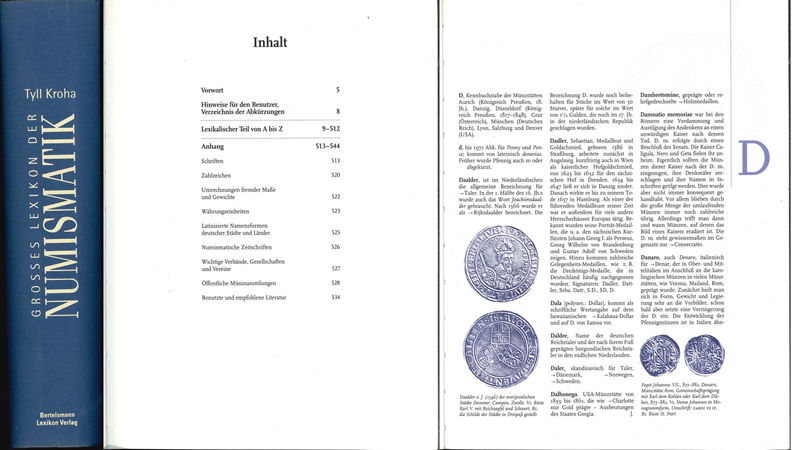  Kroha, Tyll; Grosses Lexikon der Numismatik; 1997   