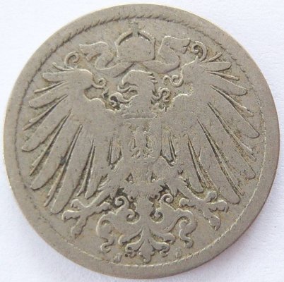 Deutsches Reich 10 Pfennig 1893 J K-N s   