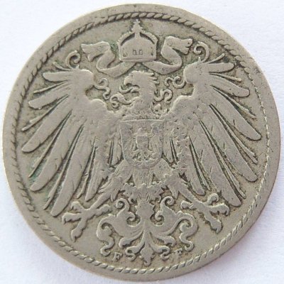  Deutsches Reich 10 Pfennig 1896 F K-N ss   
