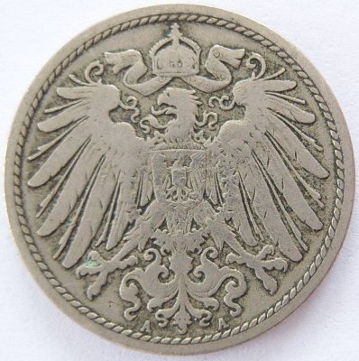  Deutsches Reich 10 Pfennig 1898 A K-N ss   
