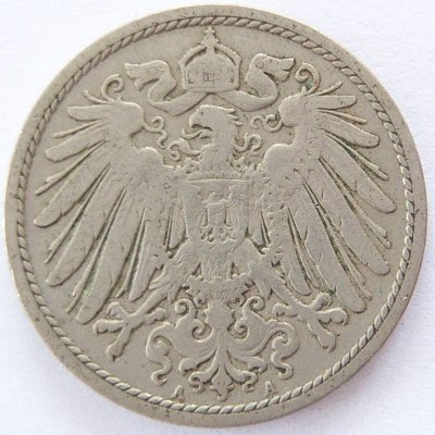  Deutsches Reich 10 Pfennig 1899 A K-N ss   
