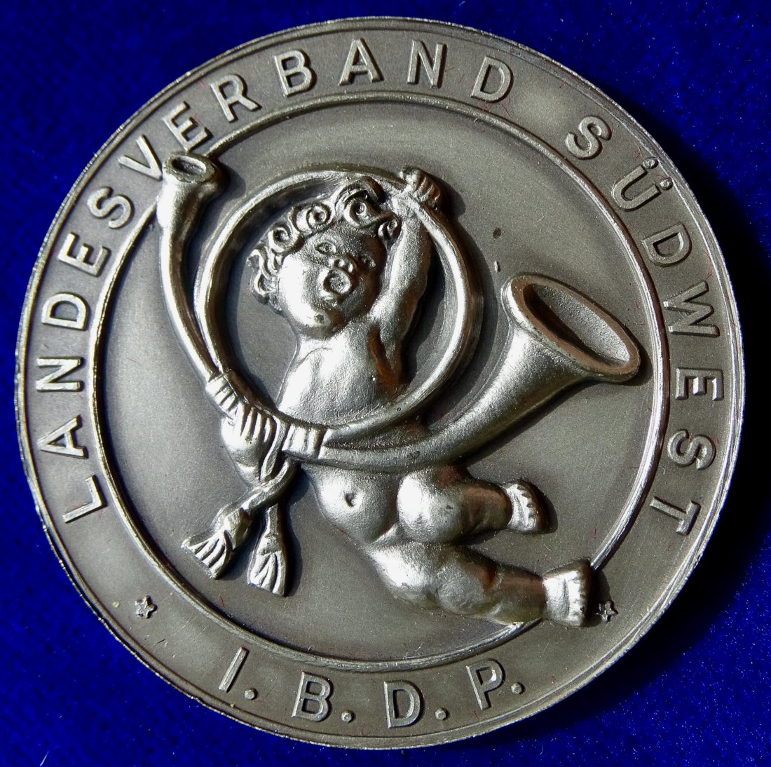  Landau i.d. Pfalz Silber-Medaille 1959 Philatelie für Oberbürgermeister Alois Kraemer   