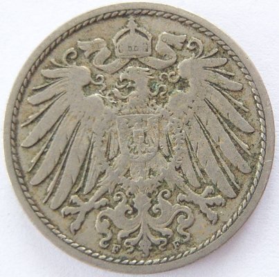  Deutsches Reich 10 Pfennig 1900 F K-N s-ss   