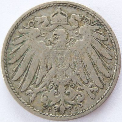  Deutsches Reich 10 Pfennig 1900 G K-N s-ss   