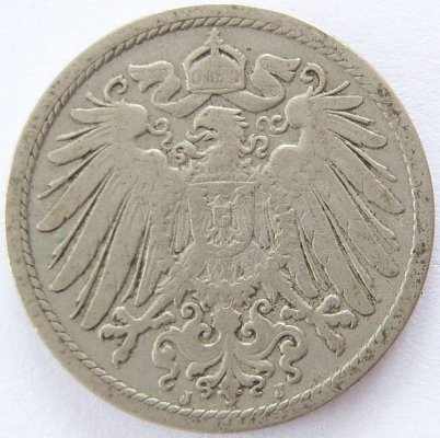  Deutsches Reich 10 Pfennig 1900 J K-N s-ss   