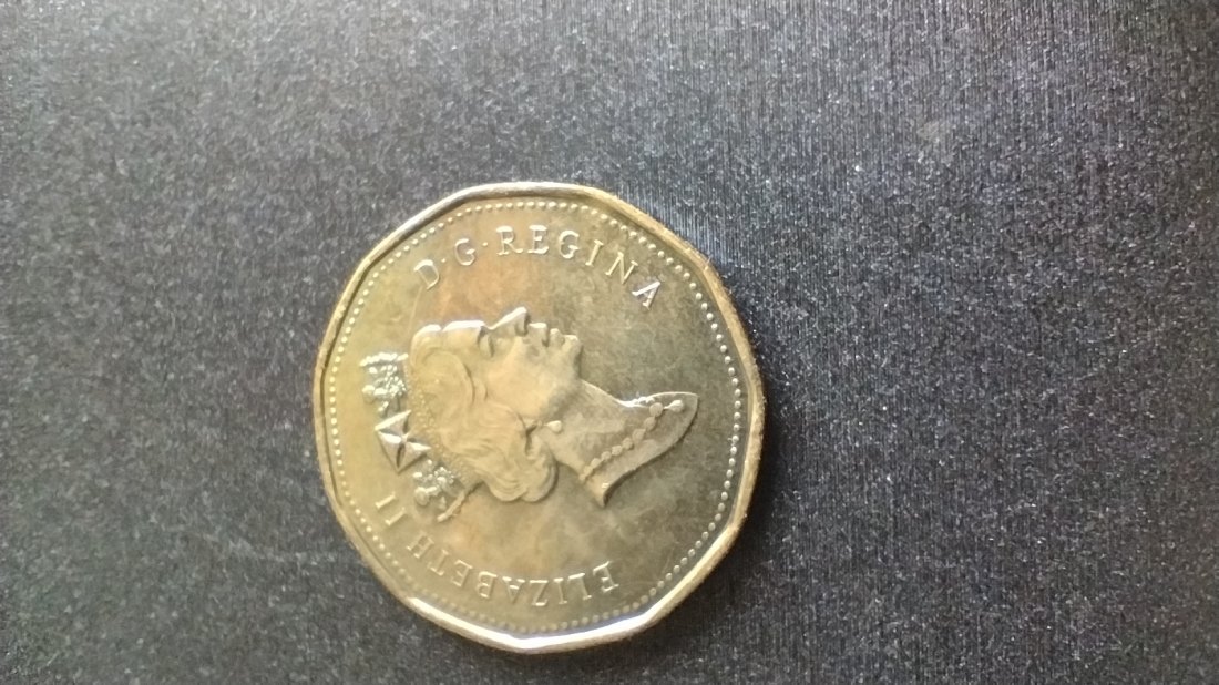  Kanada 1 Dollar 1990, Ente und QE2   