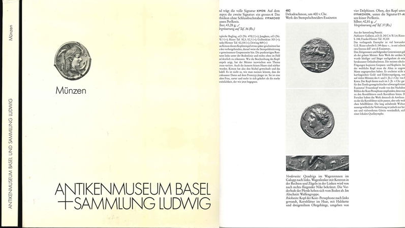  H.A.Cahn,L.Mildenberg,R.Russo,H.Voegrli; Griechische Münzen aus Grossgriechenland und Sizilien   