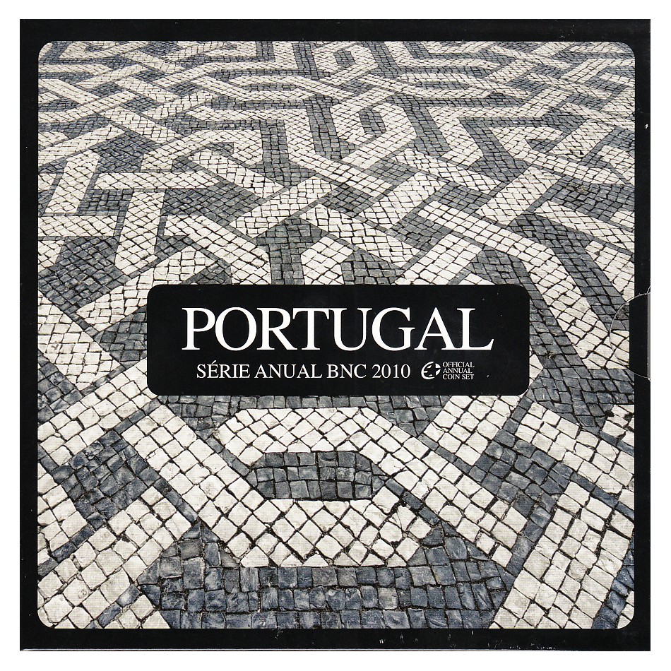  Offiz. KMS Portugal *Anual* 2010 2 Münzen nur in den offiz. Foldern max 20.000St!   