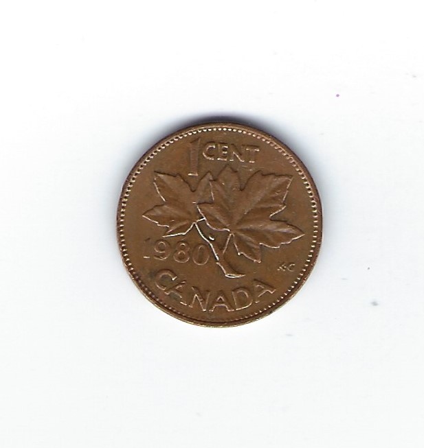  Kanada 1 Cent 1980   