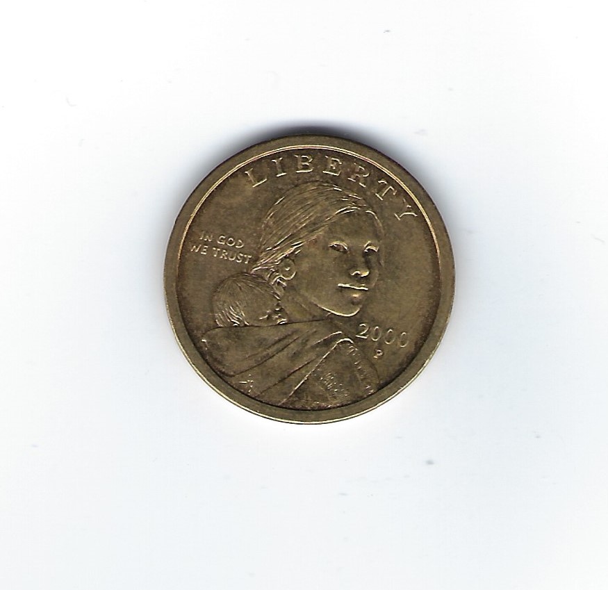  USA 1 Dollar 2000 P Sacagawea   