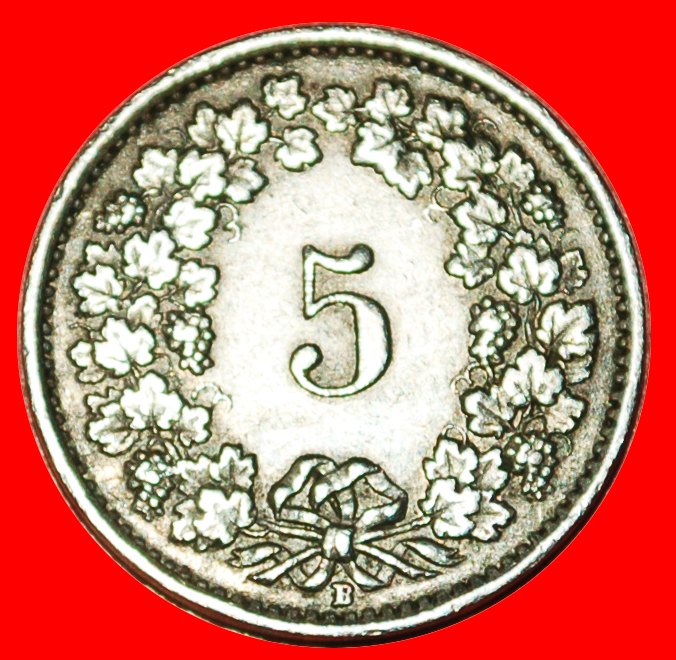  * LIBERTY (1879-2022): SWITZERLAND★5 RAPPEN 1943B! WAR TIME (1939-1945)★DISCOVERY COIN ★ NO RESERVE!   