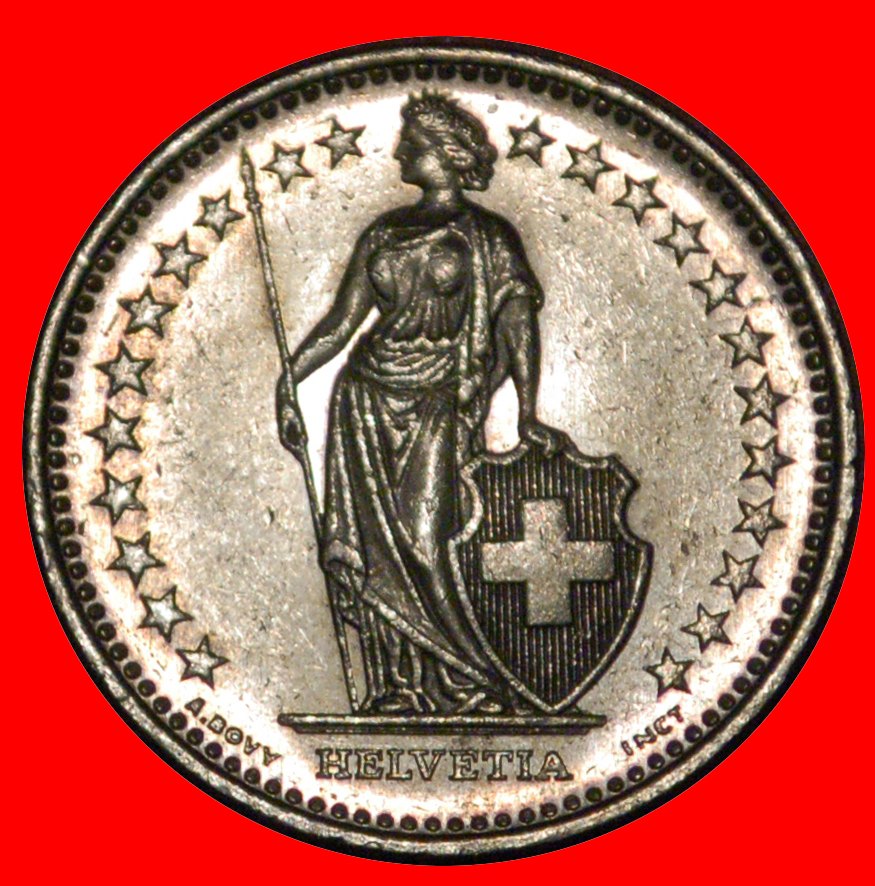 * WITH STAR (1850-2022): SWITZERLAND ★ 1 FRANC 2009B! DISCOVERY! MINT LUSTRE★LOW START★ NO RESERVE!   