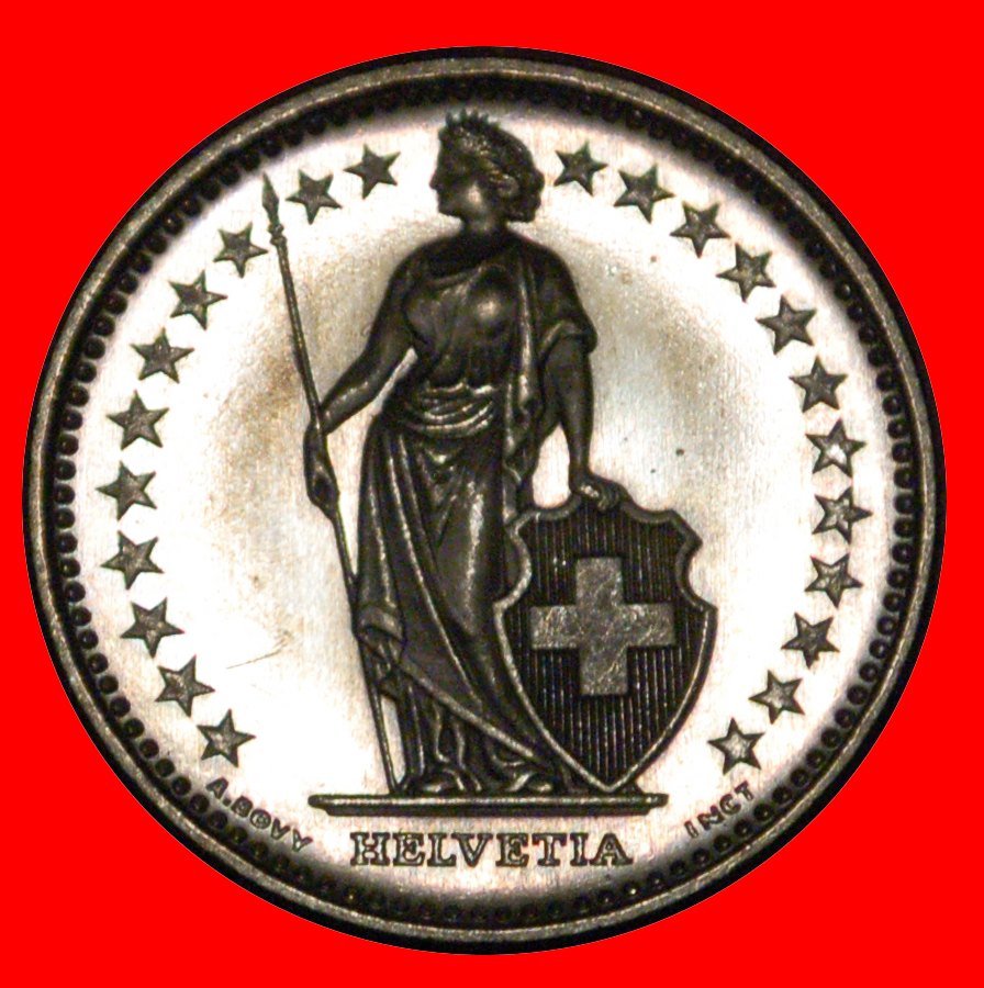  * WITH STAR (1850-2022): SWITZERLAND★1 FRANC 2014B★DISCOVERY★UNC MINT LUSTRE★LOW START★ NO RESERVE!   