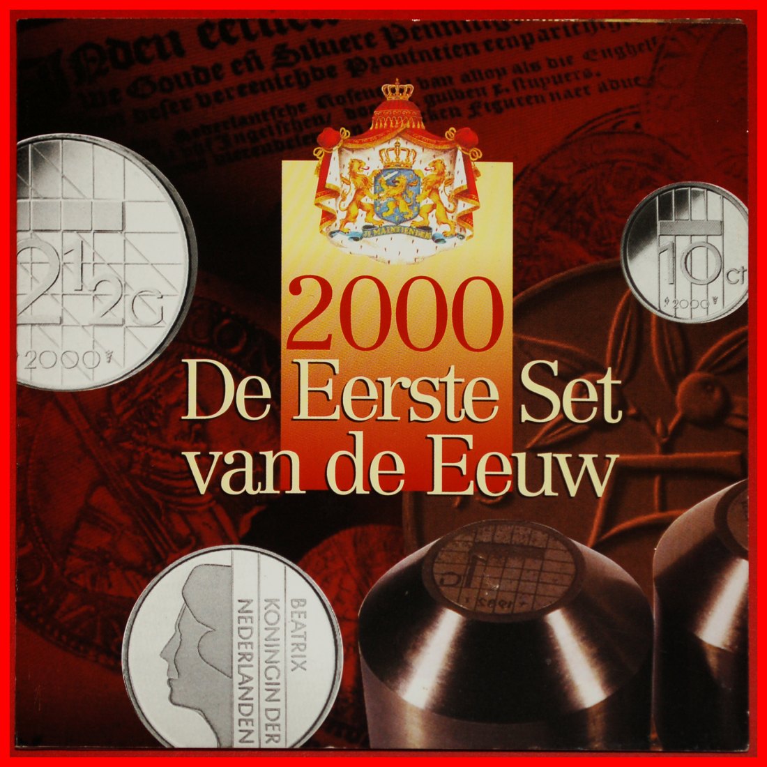  * BEATRIX (1980-2013):NETHERLANDS★SET 2000 THE FIRST SET OF THE CENTURY★ERROR★LOW START★ NO RESERVE!   