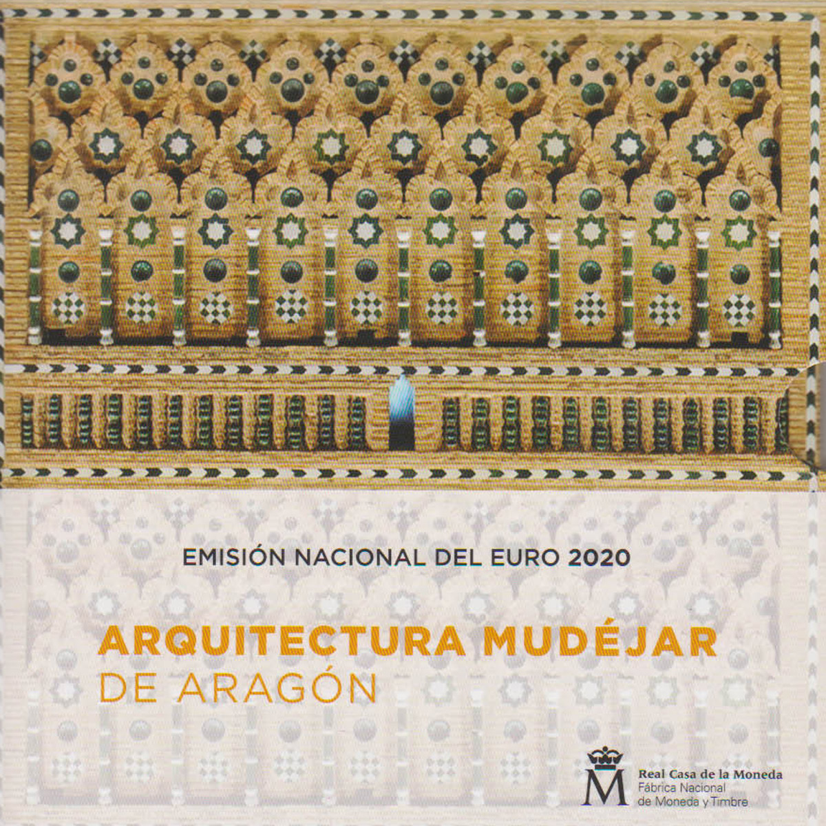  Offiz KMS Spanien *Mudéjar-Architektur von Aragon* 2020 mit 2 €-Sondermünze 9M max 15.000St!   