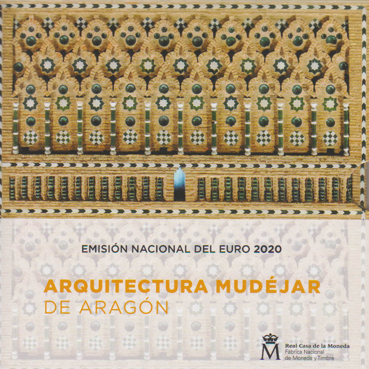  Offiz KMS Spanien *Mudéjar-Architektur von Aragon* 2020 mit 2 €-Sondermünze 9M max 15.000St!   