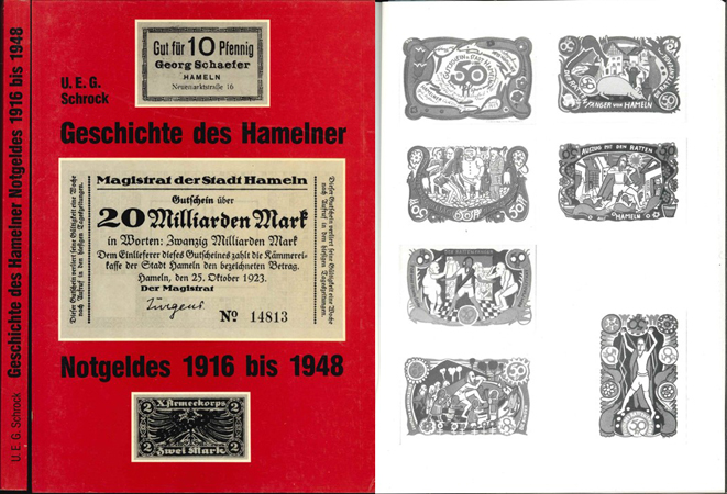  Schrock, U.E.G.; Geschichte des Hamelner Notgeldes 1916 bis 1948; Bremen 1987   