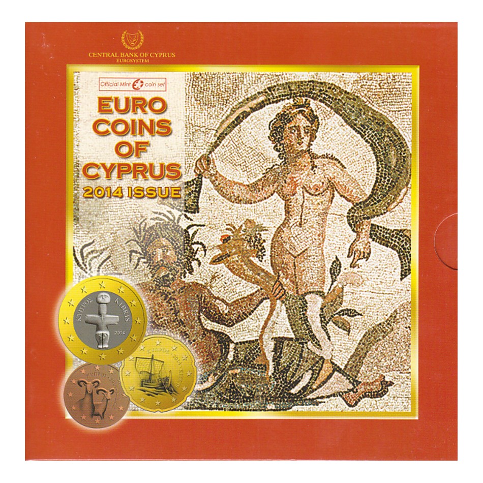  Offiz KMS Zypern *Römische Mosaiken aus Paphos* 2014 nur 7.000 Stück!   
