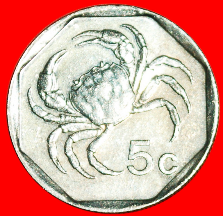  * KRABBE (1991-2007): MALTA ★5 CENTS 2001! OHNE VORBEHALT!   