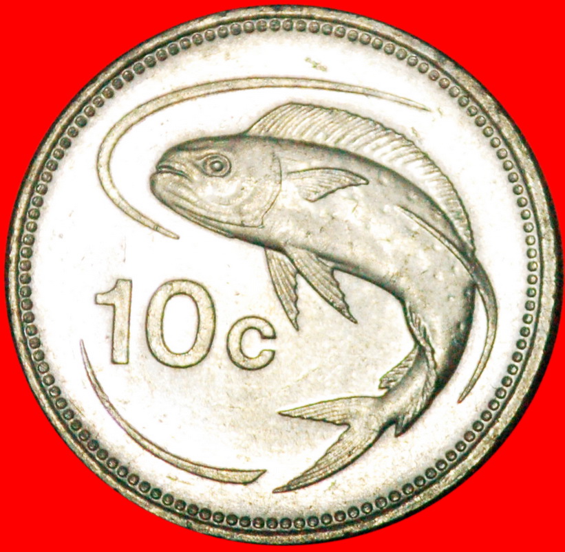  * FISH (1991-2007): MALTA ★10 CENTS 1998! LOW START ★ NO RESERVE!   