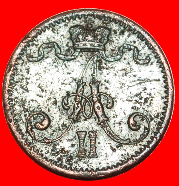  * ALEXANDER II 1855-1881: FINLAND (russia, the USSR in future)★1 PENNY 1875! LOW START ★ NO RESERVE!   