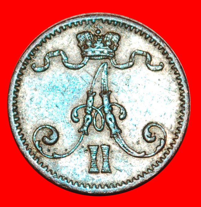  * ALEXANDER II 1855-1881: FINLAND (russia, the USSR in future)★1 PENNY 1876! LOW START ★ NO RESERVE!   