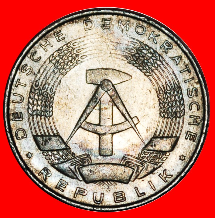  * HAMMER UND ZIRKEL (1960-1990): DEUTSCHLAND DDR ★ 1 PFENNIG 1975A! ENTDECKUNG MÜNZE★OHNE VORBEHALT!   