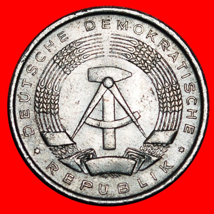  * HAMMER UND ZIRKEL (1960-1990): DEUTSCHLAND DDR ★ 1 PFENNIG 1963A! ENTDECKUNG MÜNZE★OHNE VORBEHALT!   