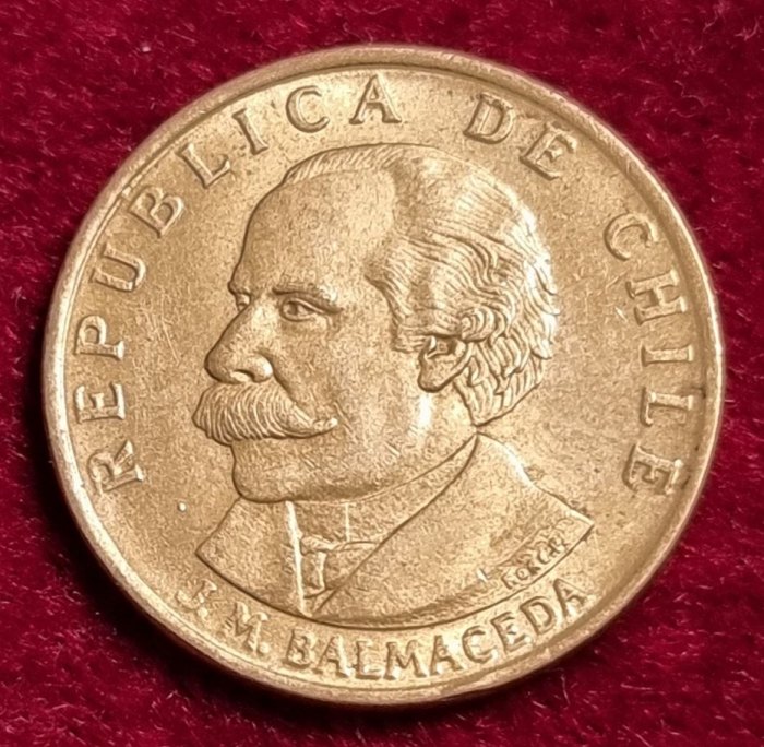  5607(8) 20 Centesimos (Chile) 1971 in vz .......................................... von Berlin_coins   