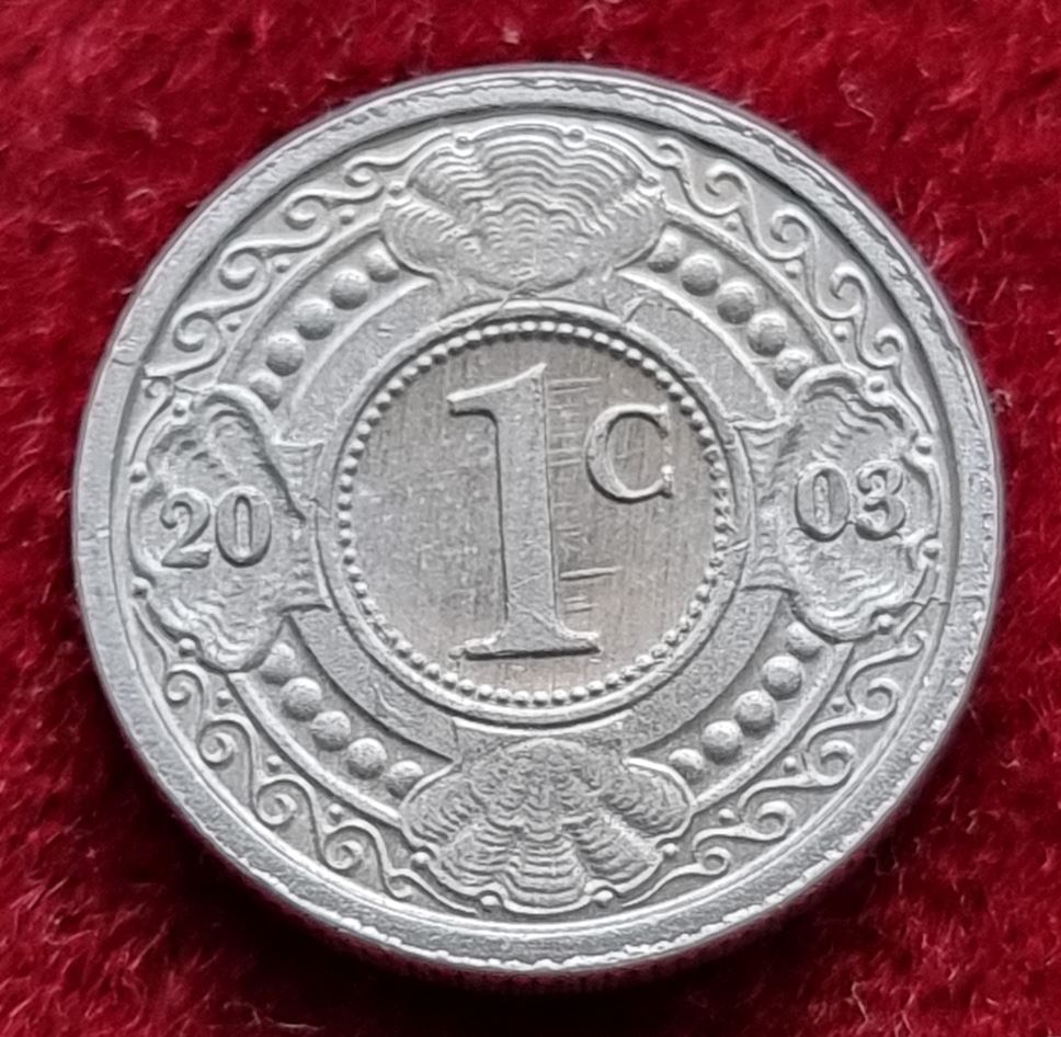  9772(8) 1 Cent (Niederländische Antillen) 2003 in unc- ............................ von Berlin_coins   